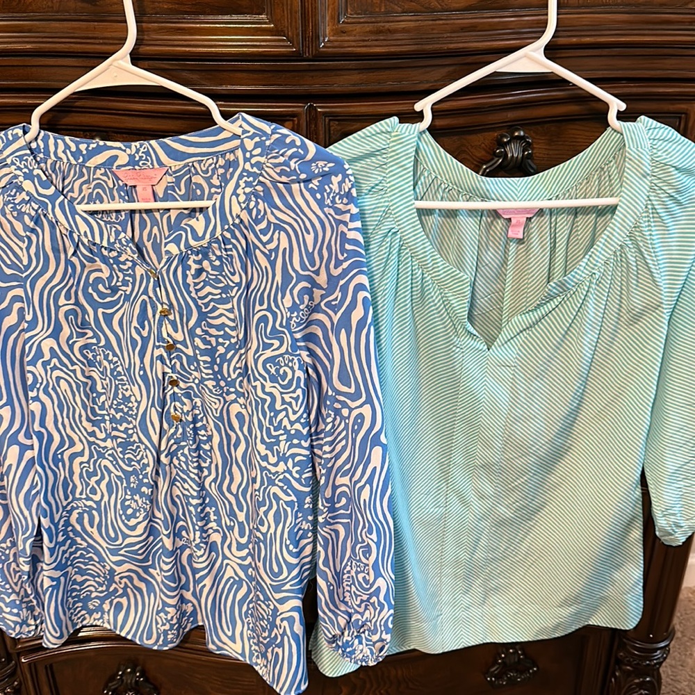 Lily Pulitzer tops 2pcs/$15